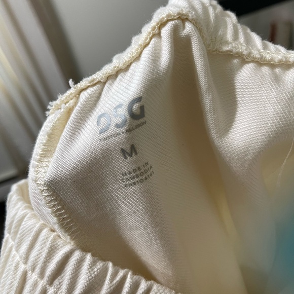 White DSG Jogger Pants - Picture 3 of 3